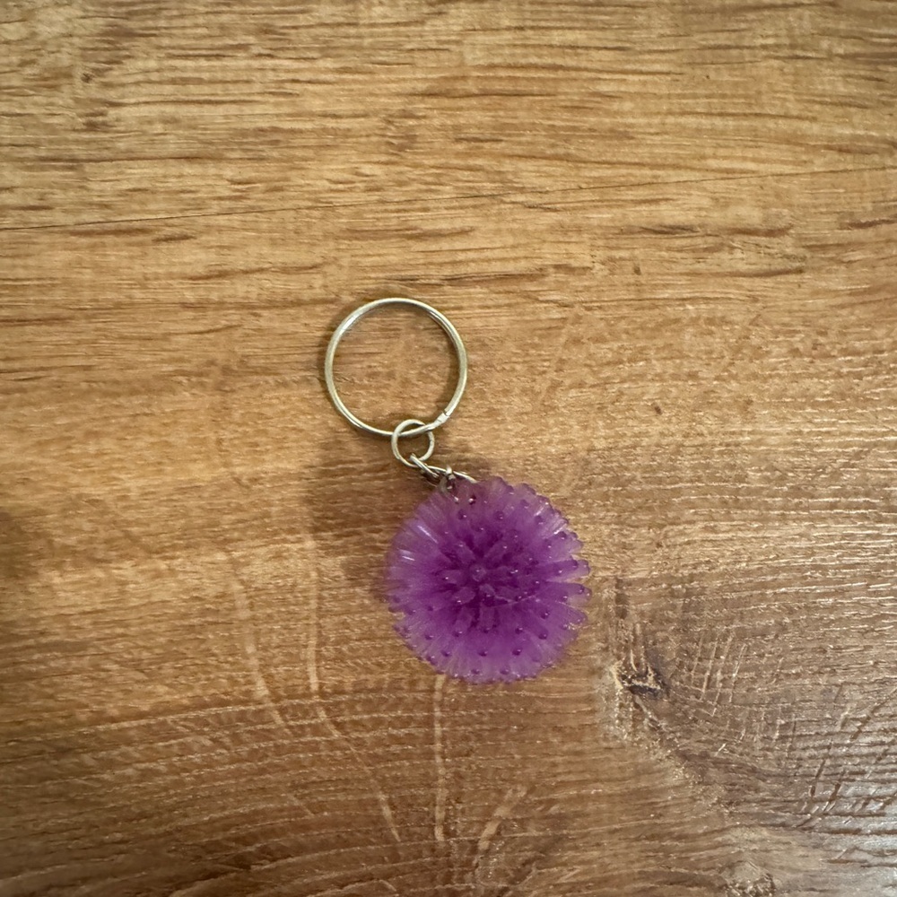 Purple spiky Keychain​​​